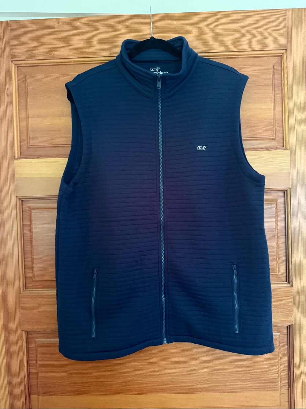 Vineyard Vines Men's Quilted Vest - Navy Blue